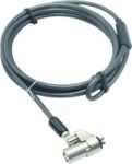 Lnblw Cable Lock Black Silver 2 M Key Lock 2M X 4.4MM Black silver