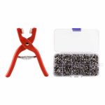 Button Kit With Hand Pliers 50 Buttons Metal Buttons For Sewing