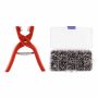 Button Kit With Hand Pliers 50 Buttons Metal Buttons For Sewing