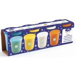 4 Tubs Of Glittery Play Dough By