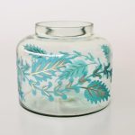 Turquoise & Gold Perfume Bottle – 14X17CM