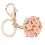 Daisy Key Ring Hook For Bag Car Decor Pink
