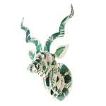 Luscious Leaf Kudu Head