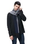 Fullron Men Winter Scarf Soft Warm Long Cashmere Feel Scarves