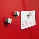 Sigel Awesome Superdym Magnets C5 Set Of 6 Silver Magnets – SIGEGL192