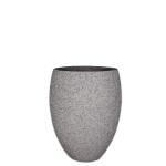 Premium Eggin Plant Pot - Medium Granite With Pot Feet