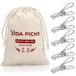 40 Pack Wire Clothes Pins Heavy Duty Outdoor Stainless Steel Clothespins For Hanging Clothes Metal Clothes Pegs Clothing Clips L