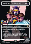Bebop Skull & Crossbones Borderless Surge Foil Teenage Mutant Ninja Turtles Commander - Damaged Foil
