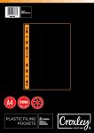 A4 Filing Pocket 50MICRON Pack Of 100