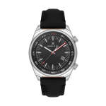 Black Dial 3 Hands Watch