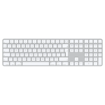 Apple Magic Keyboard With Touch Id & Numeric Keypad For Mac Models With Silicon - International English - MXK73Z A