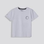 BOYS Branded Crew Neck Tee - 10 Light Blue
