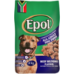 Epol Beef Biltong Flavour All Adult Dry Dog Food 4KG