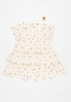 PoP Candy Tiered Polka Dot Top - Pink & White