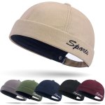 1PC Retro Vintage Brimless Hat With Adjustable Rolled Cuff For Men Women Ideal Choice For Gifts