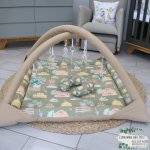 Playmat Farm Green Tractor