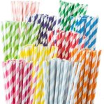 100 Paper Straws