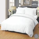 T180 Poly Percale Duvet Cover Set