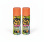 Temporary Hair Color Spray - Vibrant Orange 85 Ml - 2 Pack