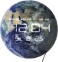Earth Theme Digital Wall Clock