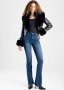 Leah Mid Waist Bootleg Jeans