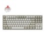 Keychron C1 Pro 8K 80% Super Red Hot-swappable Rgb Wired Mechanical Keyboards