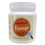 Chalk Acrylic Vintage 250ML White