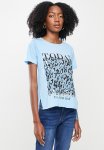 Printed T-Shirt - Blue
