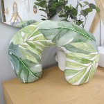 Feeding Pillow Cover Tropical Monster Leaf Lion King