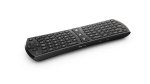 Rii Wireless Qwerty Air Mouse Dual-sided Remote Keyboard - Black - RT-MWK24