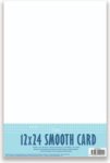 Smooth Cardstock 12X24 - White - 216GSM 10 Sheets Per Pack