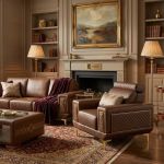 Luxury Quilted Accent Armchair With Wooden Legs - Grey