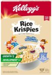 Rice Krispies Puffed Multigrain Cereal Vanilla Box