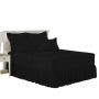 Frilled Valance Deep Fitted Sheet-queen