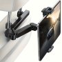 Adjustable Headrest Tablet Mount PC Material Compatible With Ipad Air MINI And 11.94-32.77CM Devices Charging Hole Anti-slip Pads Height & Angle Adjustment Mechanism