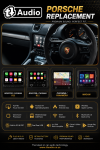 Porsche Replacement Android Touchscreen Radio – 911 Boxster Cayman Cayenne Panamera & Macan