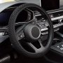 Breathable Microfiber Steering Wheel Cover - Anti-slip Odorless Stretch Fit For All Seasons Sustainable Car Accessory