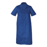 Polo Poly Cotton House Coat Ladies - 5XL Navy