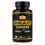 Shilajit Gummies 60 Count Vegan Herbal Wellness Supplement
