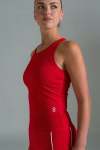 Racer Back Tank Top - XL Red