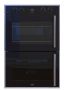 Defy Gemini Thermofan+ Double Oven Black - DBO767