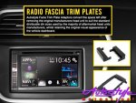 Nissan Radio Fascia Trim Plate To Fit NAVARA NP300 2017+ - Double Din - Autostyle Motorsport South Africa