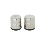 MINI Jumbo Salt & Pepper Shaker Set Silver