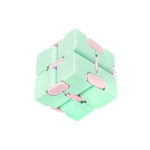 Pastel Infinity Cube - Green