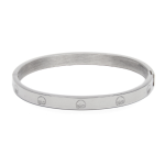 Silver Era Icon Bracelet - Size A 19.3CM Circumference