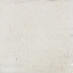 Fancy Knitted Tulle METO-01 White