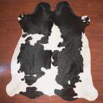 Aas Grade Cow Hide 1018 Black white XXL - Extra Extra Large Black white Panelled