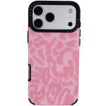 Pink Abstract Pattern Protective Phone Case - Compatible With Iphone