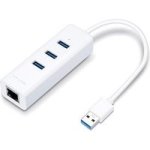 TP-link USB 3.0 3-PORT Hub & Gigabit Ethernet Adapter