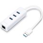 TP-link USB 3.0 3-PORT Hub & Gigabit Ethernet Adapter